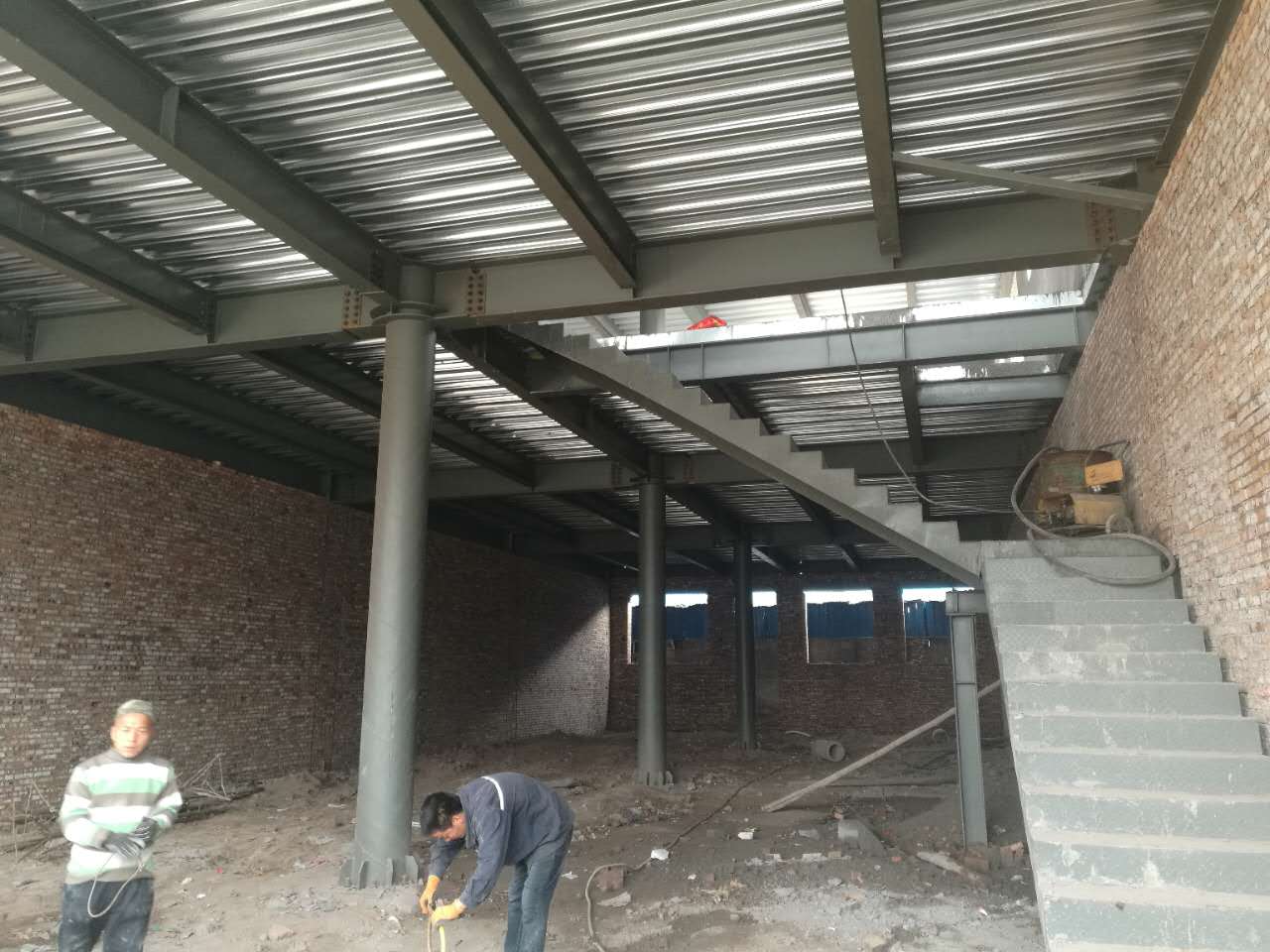 山西盛大鋼結構網絡部新辦公大樓竣工在即