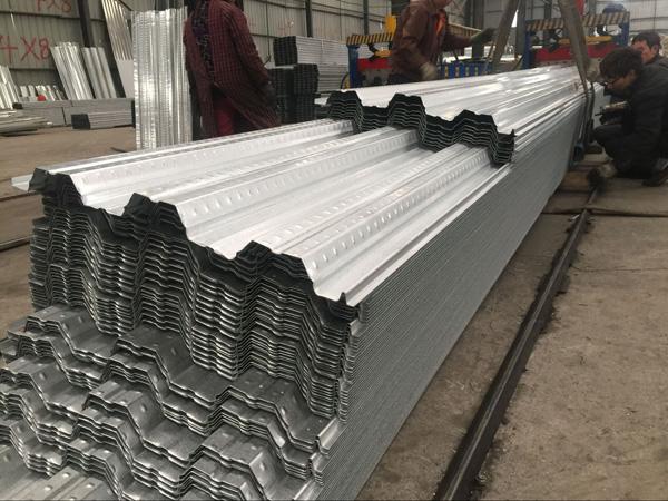 盛大鋼構開口樓承板廠家直銷發貨