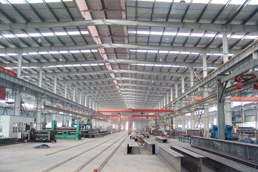 運城鋼結構生產車間